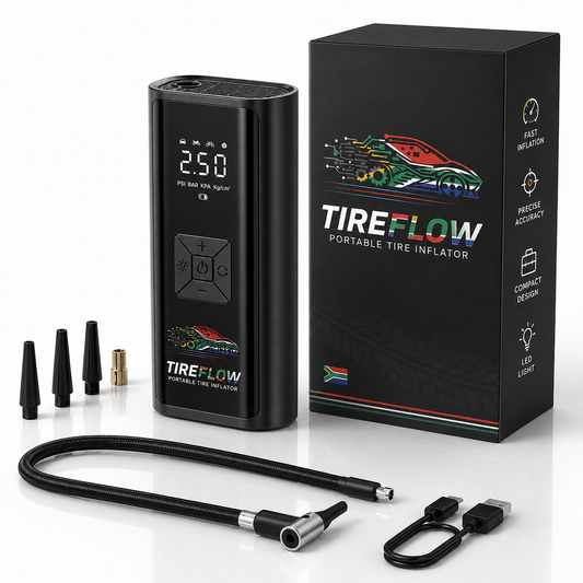 TireFlow™ Portable Tyre Compressor